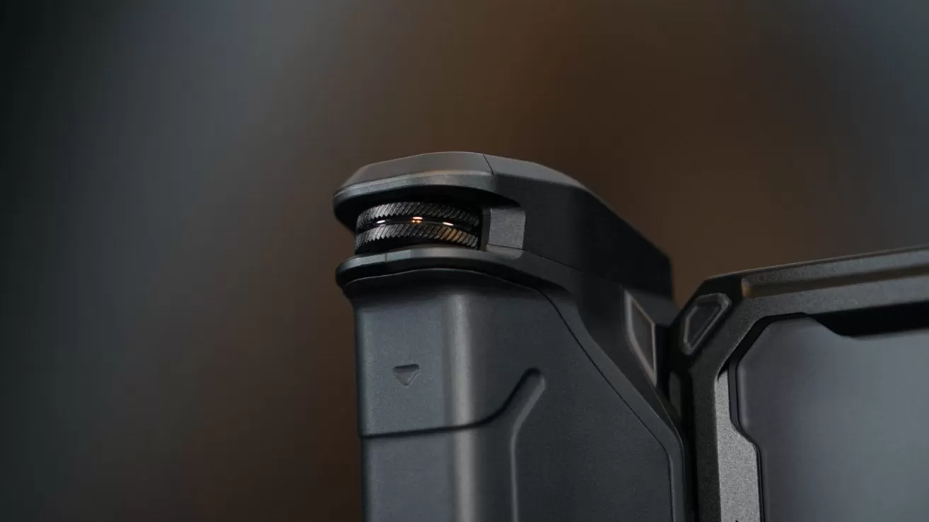 The Focus PD Handle close up showing the dial that can control zoom