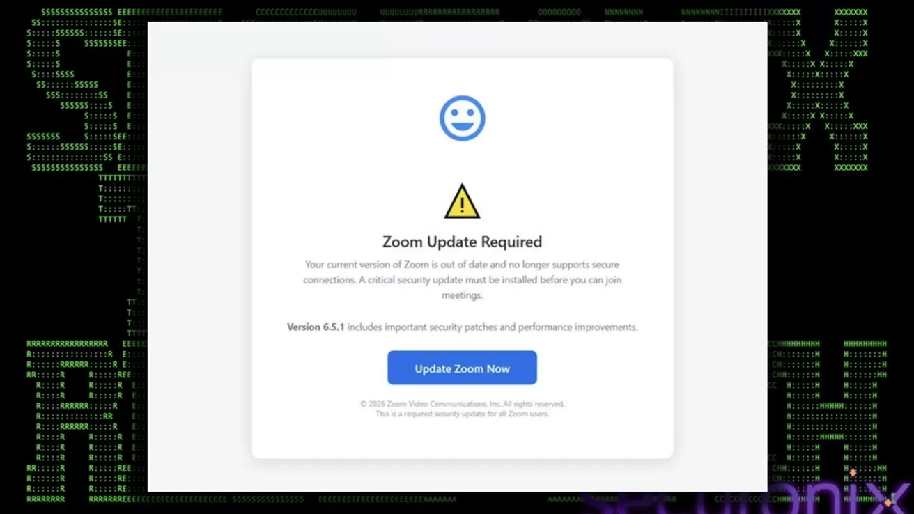 Fake Zoom update malware campaign expands its reach to macOS