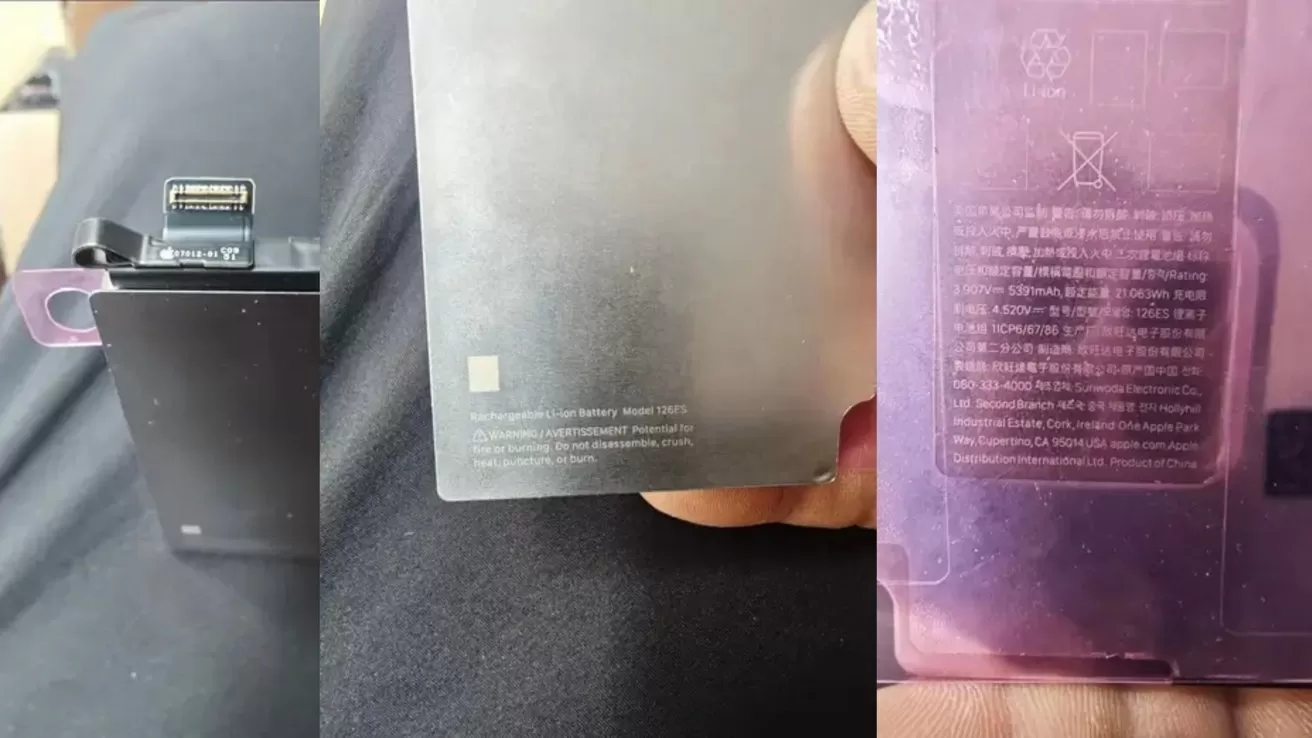 Photo leak backs up massive iPhone 18 Pro Max battery rumor