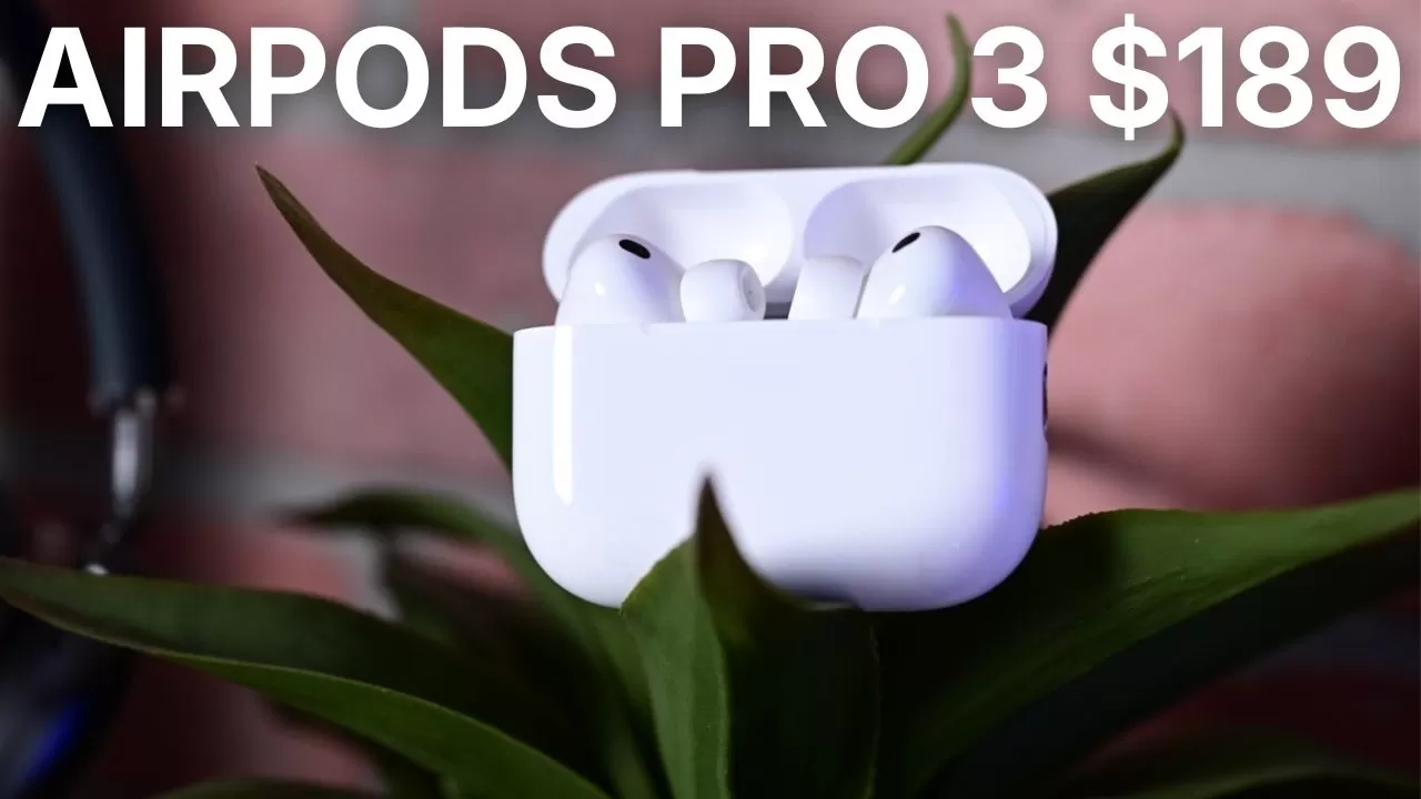 AirPods Pro 3 plunge to $189 at Amazon, 30-day best price