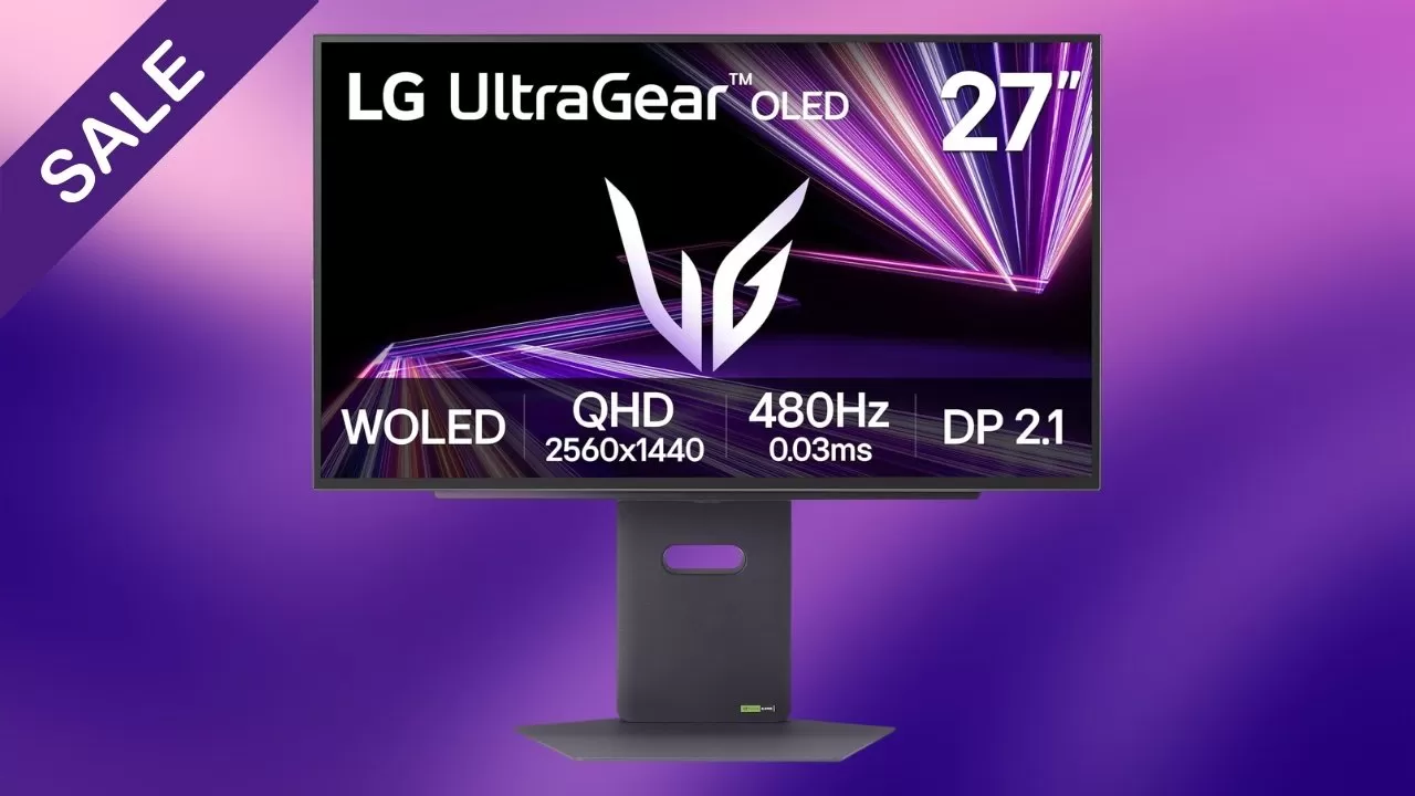 Amazon slashes LG 27" UltraGear OLED monitor to $468, lowest price ever