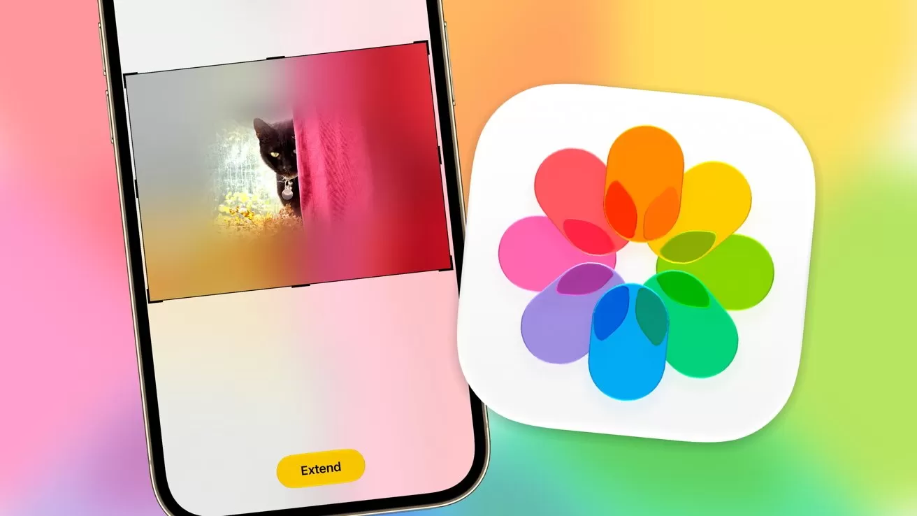 Photos' Extend tool in iOS 27 does a good job at expanding your images