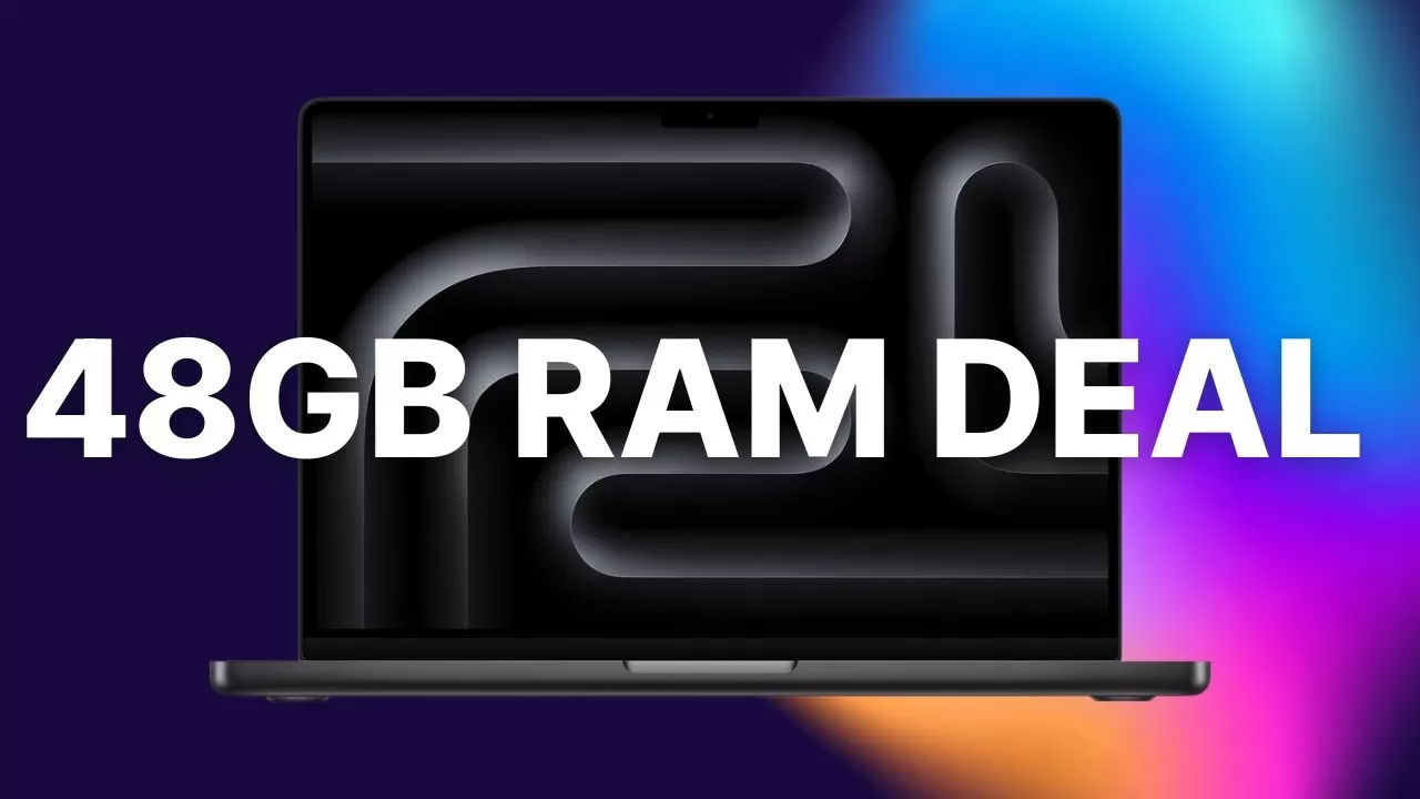 Apple's MacBook Pro with 48GB RAM drops to $2,699, saving you $400