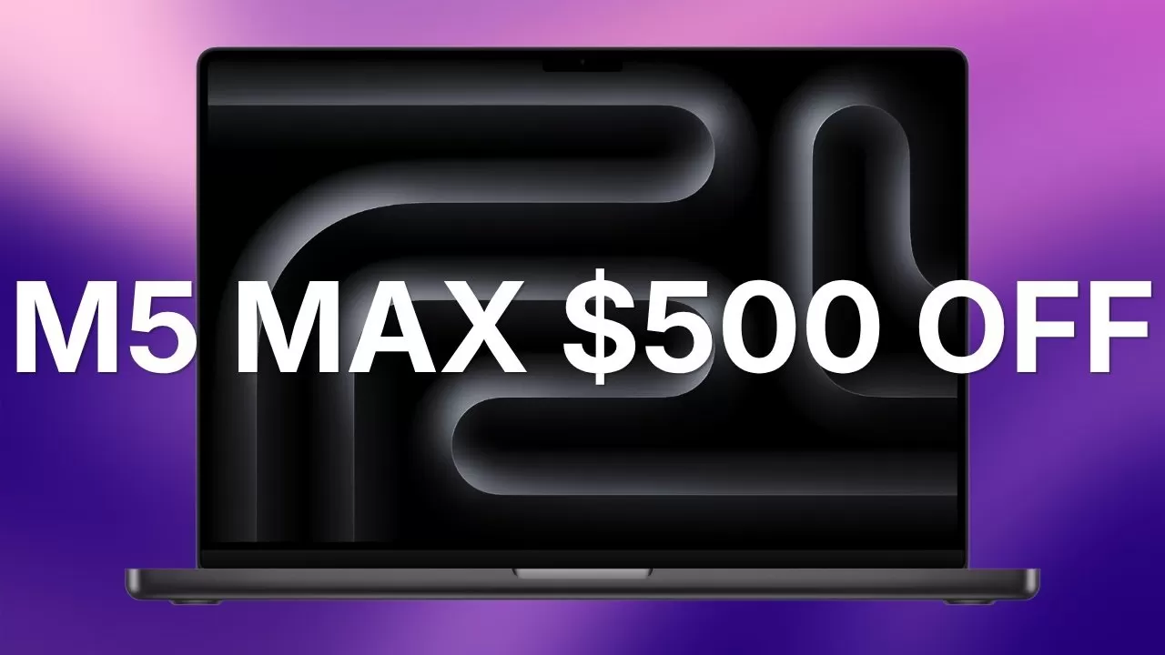 Save $500 on Apple's M5 Max 16-inch MacBook Pro during early Labor Day Sale
