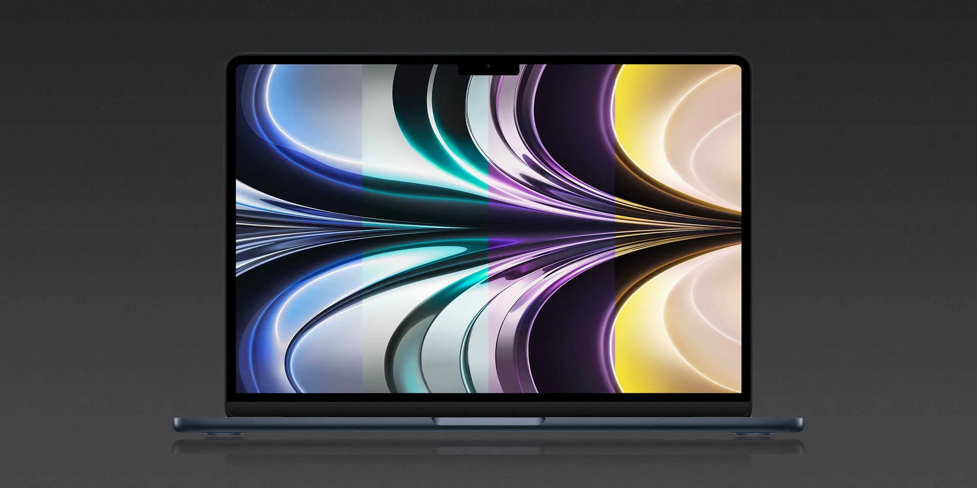 Download the new 2022 MacBook Air wallpapers