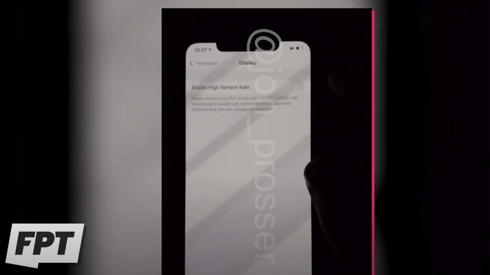 iPhone 12 Pro Max leaks with 120Hz and same size notch